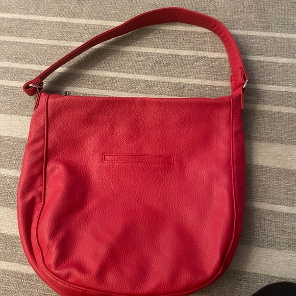 31 Bag, leather red. Pretty - Picture 3 of 3